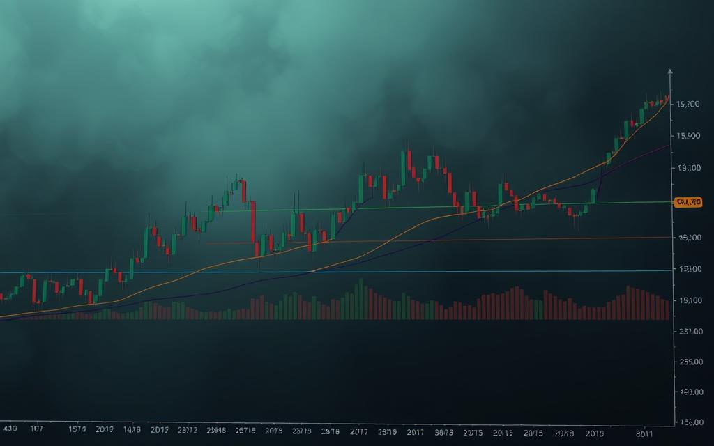 Bitcoin price chart patterns