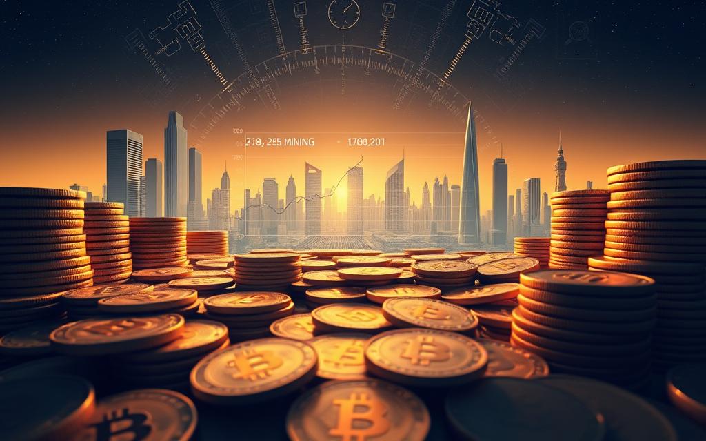 Bitcoin supply in circulation
