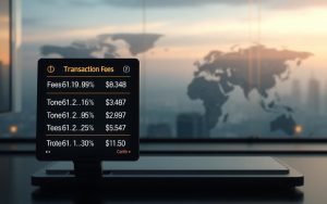 Bitcoin transaction fees comparison