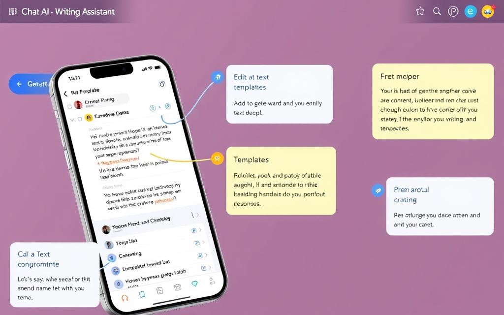 Chat AI writing assistant app