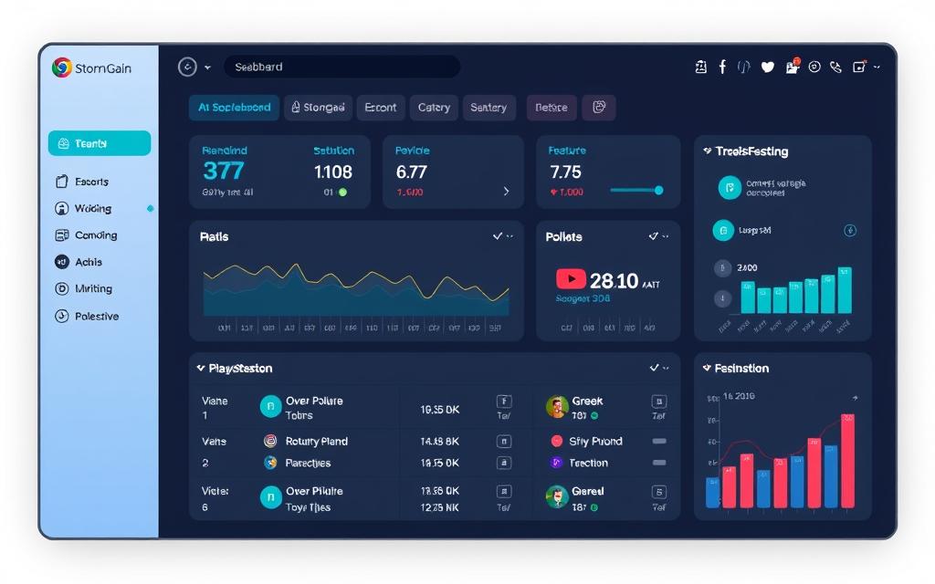 StormGain crypto mining app