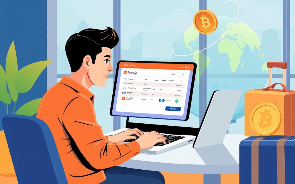 book travel with bitcoin