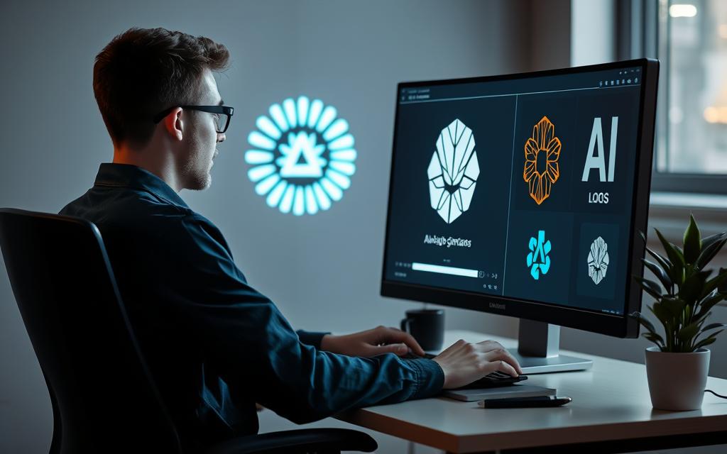 how to create logo with ai