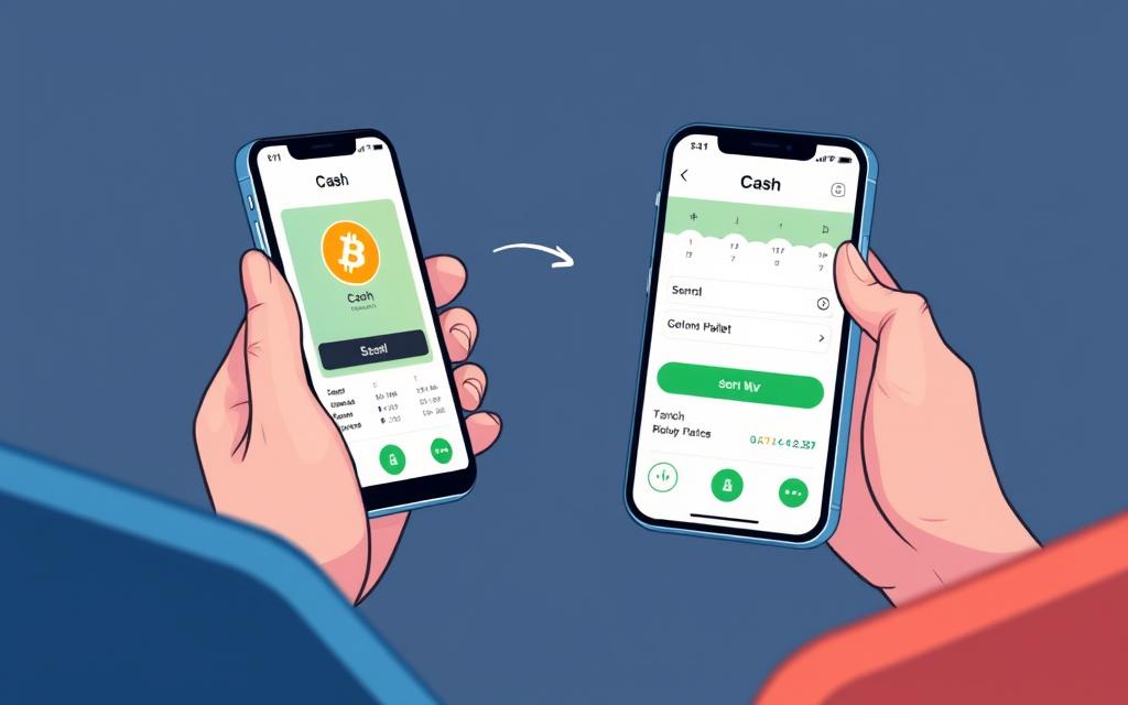 how to send bitcoin from cash app to another wallet