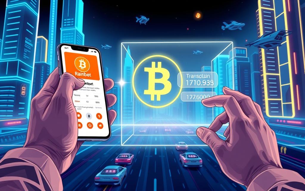 how to send bitcoin to rainbet