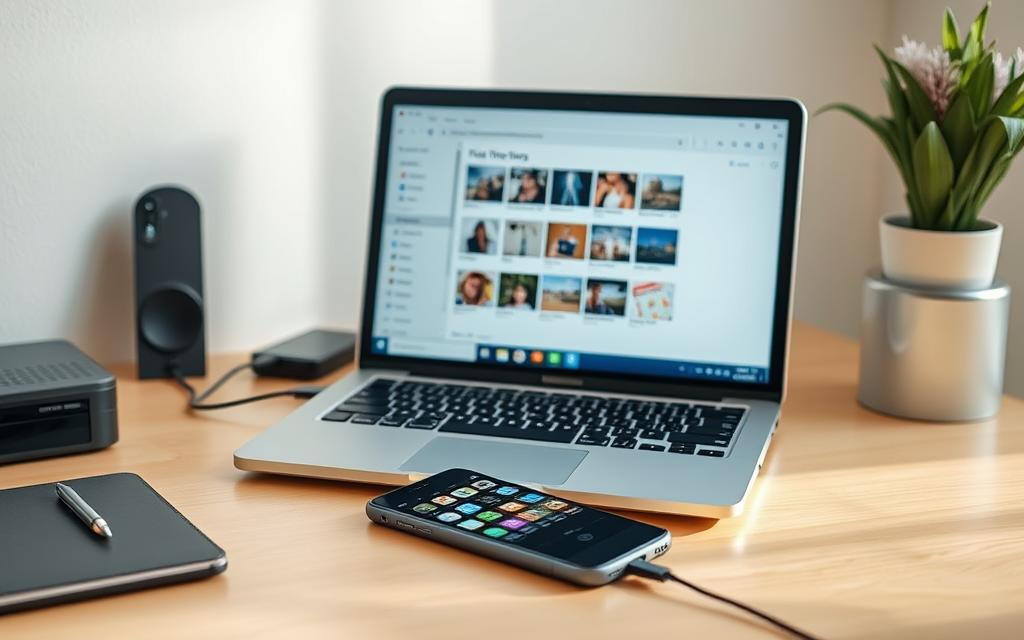 iPhone Windows photo transfer setup