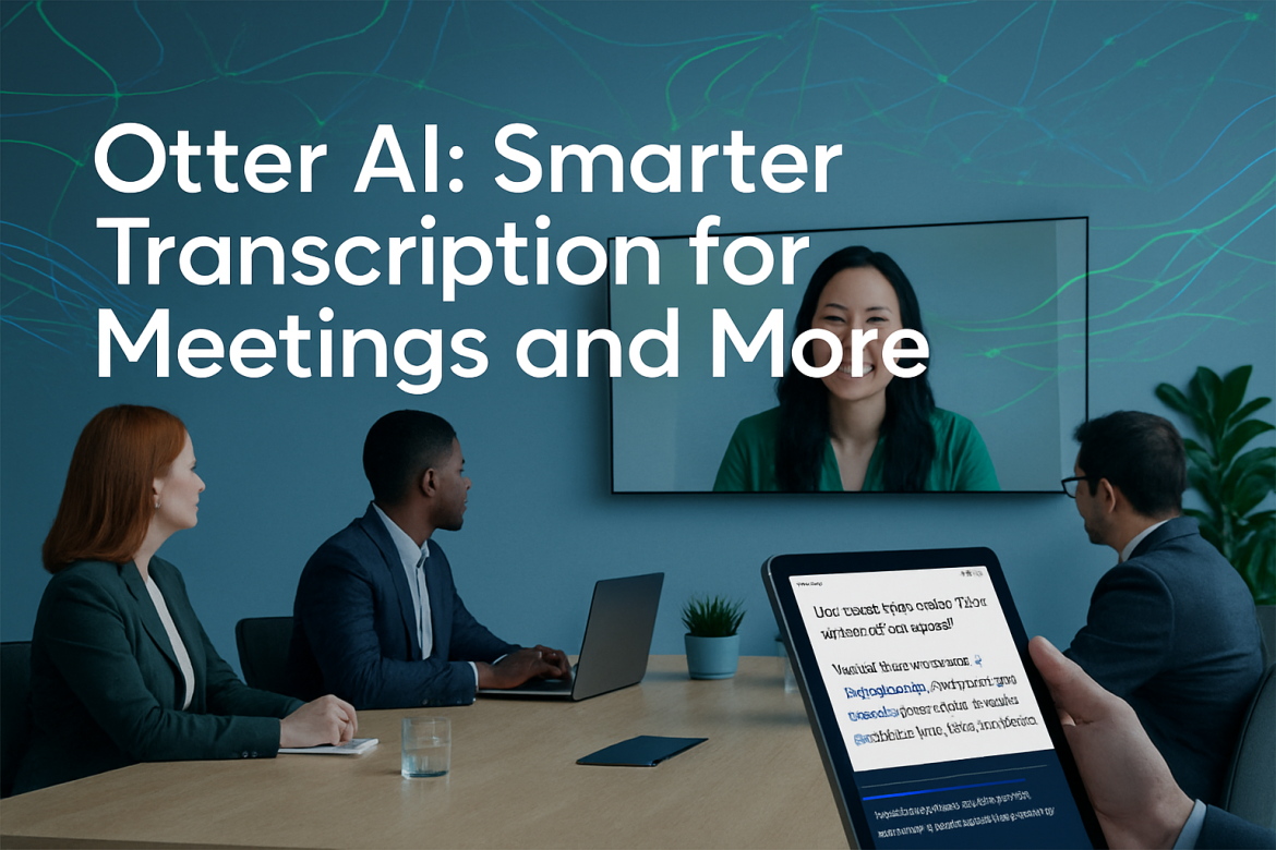Otter AI: Smarter Transcription for Meetings and More